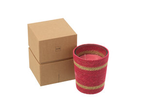 J-Line Geurkaars Basket Wax Fuchsia Medium - 55H