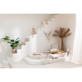 J-LINE VAAS ORGANISCH KERAMIEK BEIGE