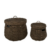 J-LINE SET VAN 2 MANDEN MAURICE WATERHYACINT DONKERBRUIN