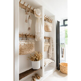 J-LINE SET VAN 3 MANDEN ROND WATERHYACINT NATUUR