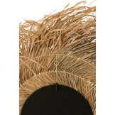 J-LINE SPIEGEL ROND GRAS NATUUR