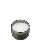 J-LINE GEURKAARS OLIVE & FRANKINCENSE WAX GREEN SMALL - 30H