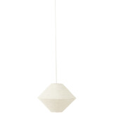 J-LINE HANGLAMP UFO RAFFIA WIT SMALL