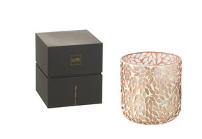 J-LINE GEURKAARS TENDER ROSE WAX PINK MEDIUM - 70H