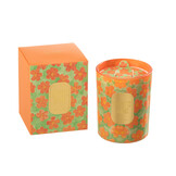 J-LINE GEURKAARS FLOWERS ORANGE/GREEN LARGE - 70H