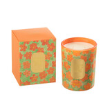 J-LINE GEURKAARS FLOWERS ORANGE/GREEN LARGE - 70H