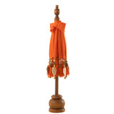 J-LINE PARASOL DAYU COTTON/WOOD ORANGE SMALL