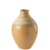 J-LINE VAAS MODERN – KERAMIEK LICHTBRUIN – MEDIUM