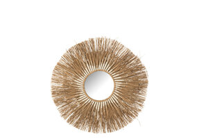 J-LINE SPIEGEL MELISSA STRO – NATUUR/WIT KLEIN