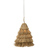 J-LINE HANGLAMP 5 LAYERS ZEEGRAS NATUREL