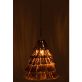 J-LINE HANGLAMP 5 LAYERS ZEEGRAS NATUREL
