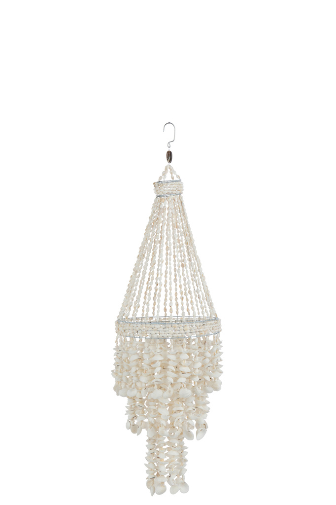 J-LINE HANGER PALACE SCHELP WIT