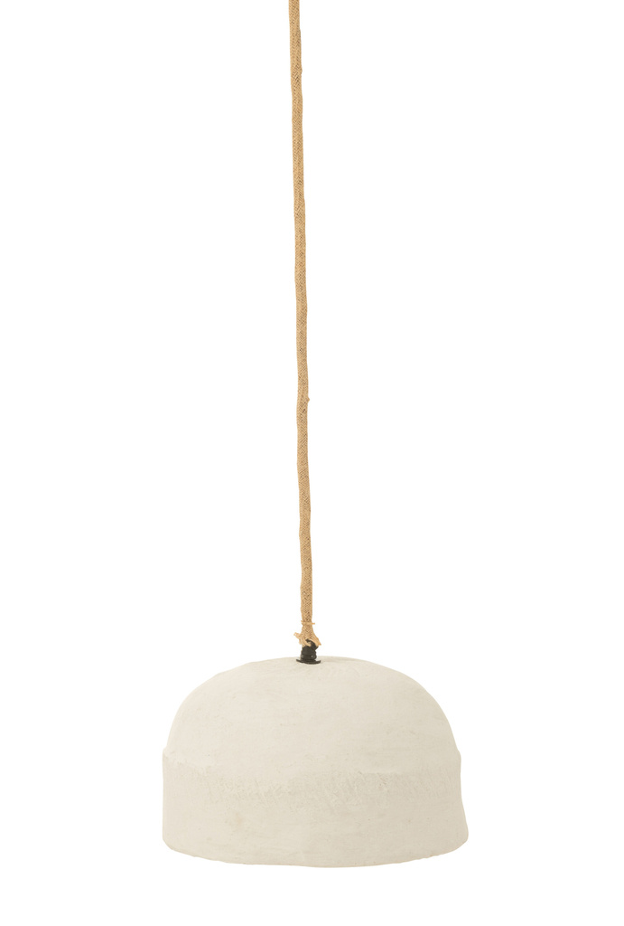 HanJ-LINE HANGLAMP CUP PAPIER-MÂCHÉ WIT LARGEging Lamp Cup Paper Mache White Large