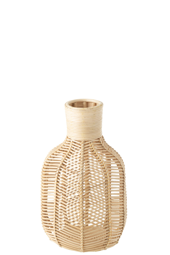 J-LINE MAND FLES RAFFIA NATUREL
