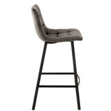 J-LINE BARKRUK OLIVIER – TEXTIEL/METAAL – BRUIN – 96 CM