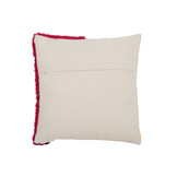 J-LINE KUSSEN VIERKANT ABSTRACT GEZICHT TUFTED – KATOEN/POLYESTER – MIX – 50 CM