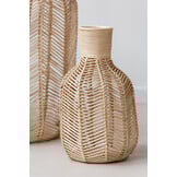 J-LINE MAND FLES RAFFIA NATUREL