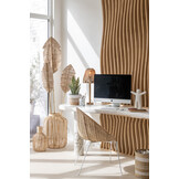 J-LINE MAND FLES RAFFIA NATUREL