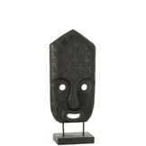 J-LINE MASK ON FOOT ALBASIA WOOD BLACK LARGE