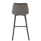 J-LINE BARKRUK OLIVIER – TEXTIEL/METAAL – BRUIN – 96 CM