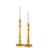 J-LINE KANDELAAR CLASSIC ALUMINIUM OCHRE LARGE