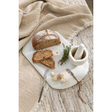 J-LINE PLANK RECHTHOEKIG MARMER WIT KLEIN