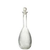 J-LINE KARAF STRIPES GLAS TRANSPARANT