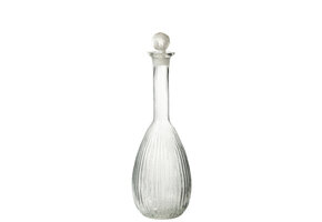 J-LINE KARAF STRIPES GLAS TRANSPARANT