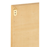 J-LINE WANDDECORATIE ZEESTER HOUT NATUREL