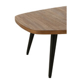 J-LINE SALONTAFEL RECHTHOEKIG GERECYCLED TEAK NATUREL