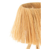 J-LINE TAFELLAMP BAHAMAS HOUT/GRAS NATUREL