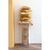 J-LINE PLAID/STRANDKLEED GROOVES KATOEN OKER – STIJLVOL & COMFORTABEL