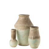 J-LINE VAAS NICE – KERAMIEK AQUA/GREY – LARGE