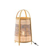 J-LINE FLOOR LAMP JEAN BAMBOO BLUE