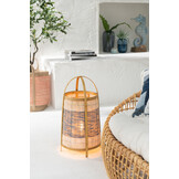 J-LINE FLOOR LAMP JEAN BAMBOO BLUE