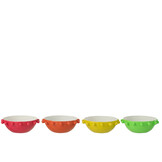 J-LINE BOWL ROUND IRON MIX – SET VAN 4 STUKS