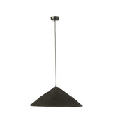 J-LINE HANGING LAMP HAT MOONJ GRASS BLACK SMALL