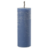 J-LINE OUTDOOR CANDLE PILLAR PARAFFIN BLUE EXTRA LARGE - 50HOURS