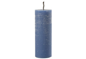 J-LINE OUTDOOR CANDLE PILLAR PARAFFIN BLUE EXTRA LARGE - 50HOURS