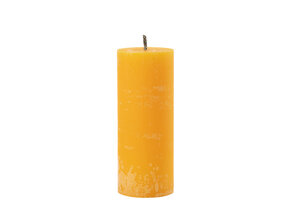 J-LINE OUTDOOR CANDLE PILLAR PARAFFIN YELLOW LARGE - 45HOURS