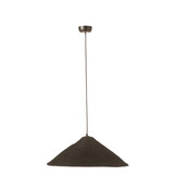 J-LINE HANGING LAMP HAT MOONJ GRASS BLACK SMALL