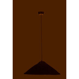 J-LINE HANGING LAMP HAT MOONJ GRASS BLACK SMALL
