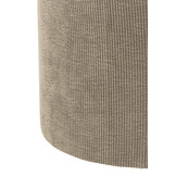 J-LINE POEF STREPEN FLUWEEL GRIJS