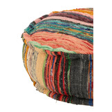 J-LINE POEF CHINDO ROND KATOEN/POLYESTER MIX