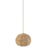 J-LINE HANGLAMP BALL BANANA LEAF NATUREL MEDIUM