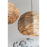J-LINE HANGLAMP BALL BANANA LEAF NATUREL MEDIUM