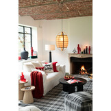 J-LINE HANGLAMP ION LINNEN/BAMBOE NATUREL LARGE