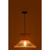 J-LINE HANGLAMP LAYERS BAMBOE NATUUR SMALL