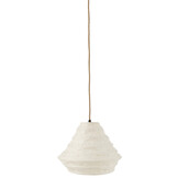 J-LINE HANGLAMP NEST RAFFIA WIT