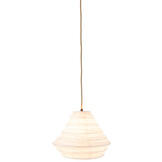 J-LINE HANGLAMP NEST RAFFIA WIT